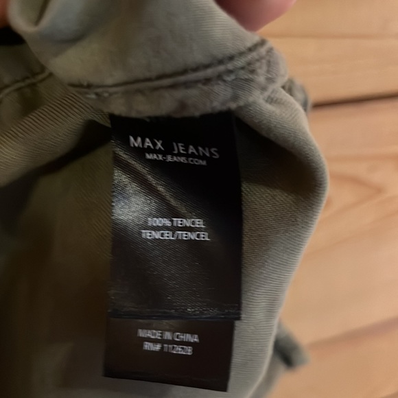 Military green cinch vest - Picture 4 of 9